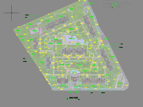 某住宅小区景观施工图 含方案文本 CAD图纸 实景图